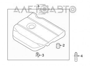 Mazda6 Engine Cover 09-13 2.5