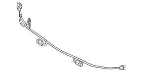 Wiring rear bumper Honda Clarity 18-21 usa for parking sensors