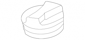Coolant expansion tank cap Audi Q7 4L 10-15