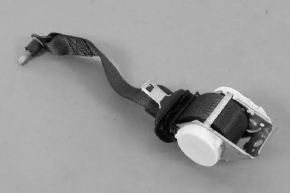 Rear left seat belt for Dodge Dart 13-16 black