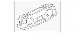 Rear Seat Climate Control Audi A6 C7 16-18