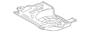 Trunk trough Toyota Prius 20 04-09
