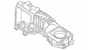 Heater housing bare VW Beetle 12-19
