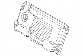 VIRTUAL COCKPIT CONTROL MODULE BMW 3 G20 23-25