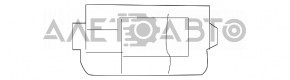 Rear left window lift control Toyota Avalon 19-