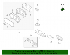 Light sensor Kia Sportage 17-19