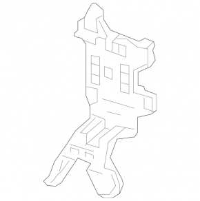 Bracket BCM Mercedes W213 E 17-23 in the trunk