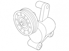 Tensioner pulley drive belt Lincoln MKC 15- 2.0T