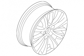 Set of wheels R20 4pcs Lincoln MKX 16-18
