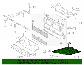 Engine protection Ford Escape MK4 20-FWD