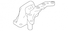 Engine mount right Nissan Rogue Sport 17-22