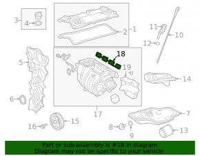 Intake manifold Lexus ES250 19-