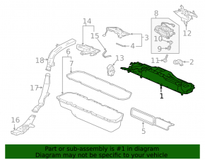 Honda Accord 18-22 2.0 Hybrid Battery Housing Upper Part