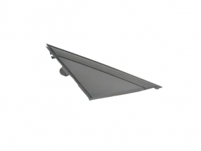 Wing molding corner left Fiat 500 12-19 structure