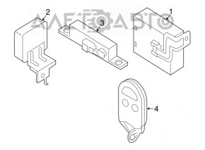 Antenna keyless Nissan Maxima A36 16-17