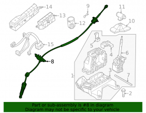 Gearbox Cable Kia Niro 23- HEV