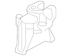 Right engine mount for Honda CRV 12-15 (without bracket)