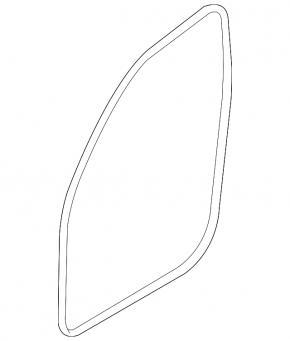 Door seal front left BMW 4 F36 15-20 Gran Coupe
