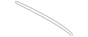 Support bonnet stop Infiniti QX30 17-