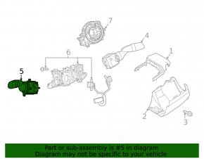 Steering column switch left Toyota Venza 21-