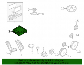 Audi Q5 Navigation Unit 80A 18-24