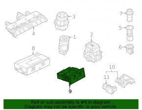 USB HUB AUX Audi A3 22-26