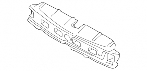 Front bumper absorber Porsche Cayenne 958 15-18