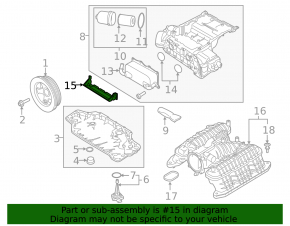 Engine cooler protection for Porsche Macan 15-