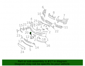 Right headlight washer nozzle cover for Mercedes W211 rest.