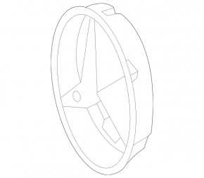 Bracket for cruise radar Mercedes GLC 20-22