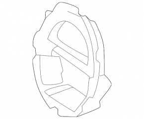Bracket for cruise radar Mercedes GLC 20-22