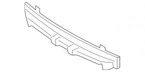 Lincoln MKZ 13-16 Front Bumper Absorber