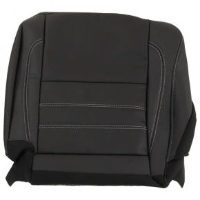 Rear seat cushion, 2nd row, right, Ford Escape MK3 13-18, gray leather, wrinkled, dry cleanable