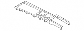 Lincoln Corsair 20-26 Center Console Trim
