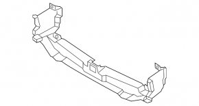 Lower radiator deflector Mazda CX-9 16-23