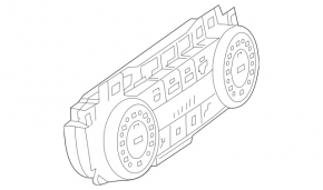 Climate control Mercedes CLA 14-19