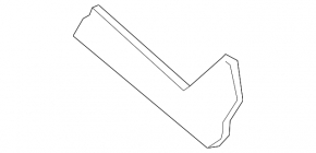 Mudguard front fender liner right Volvo XC60 18-23