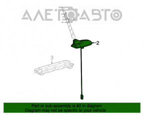 Antenna socket Jeep Cherokee KL 14-15
