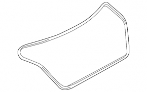 VW Passat 20-22 Trunk Lid Seal