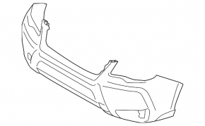 Subaru Forester 2014-2018 SJ 2.0 front bumper