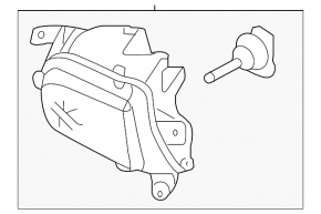 Right fog light for VW Jetta 15-18 USA