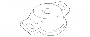 Shock absorber support rear right Audi A3 8V 15-20