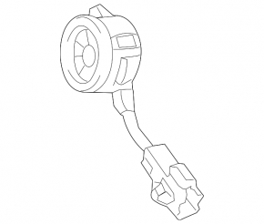 Door buzzer rear right Lexus RX350 RX450h 10-15