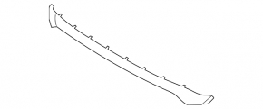 Central grille molding for Hyundai Santa FE 21-23