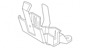 Jack bracket Audi A3 8V 15-20 4d FWD