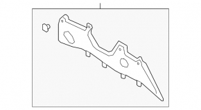 Ford C-max MK2 13-18 bonnet insulation tears