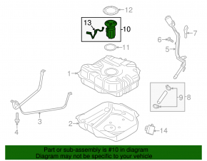 Fuel pump petrol pump Ford C-max MK2 13-17 energi