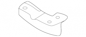 Rear right mudguard for Land Rover Range Rover Velar 18-23