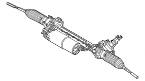 Power steering rack BMW 3 G20 20-26 B58 AWD M-Sport