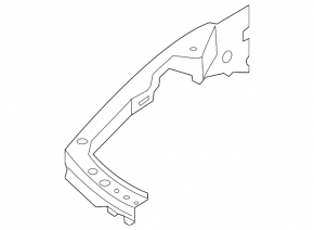 TV eyelash, left lower BMW 4 F32/33/36 14-20